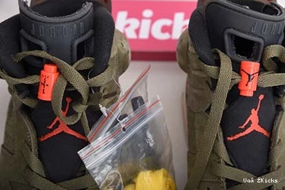 AIR OLIVE JORDAN TRAVIS 4740 - 681 CN1084- 6 HighQuality SCOTT MEDIUM 0704